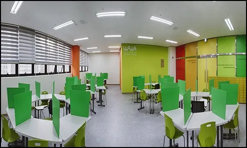학년별학원 안내에 사용한 공통 학습 공간 예시